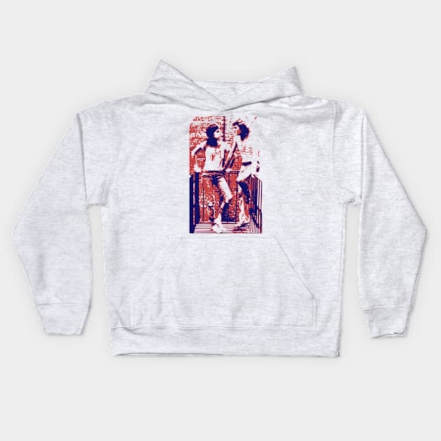 Patti Smith and Robert Mapplethorpe Kids Hoodie by MorvernDesigns